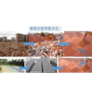 建筑垃圾处理设备在处理建筑垃圾方面的优势